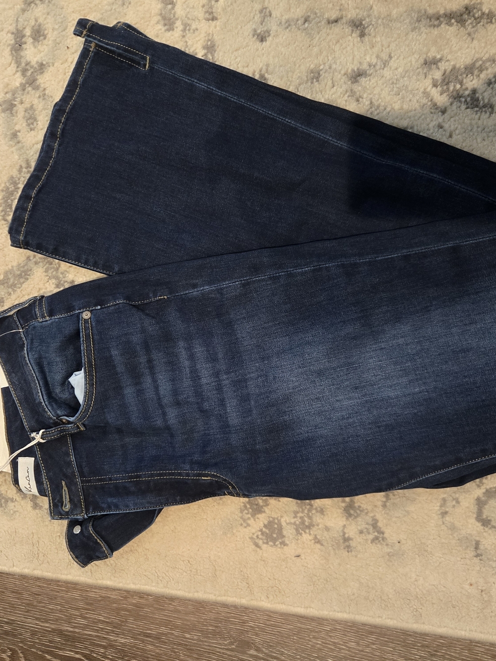 KanCan Dark Blue Wide Leg Jeans